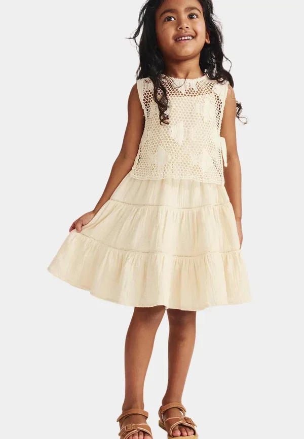 Платье хлопковое day dress Marks & Spencer, buttermilk