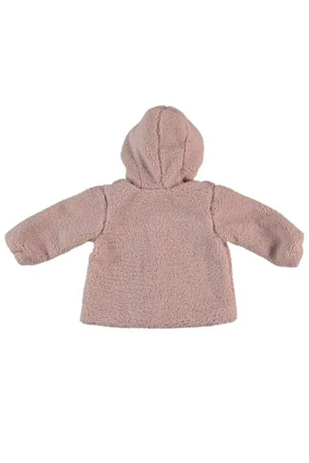 Детское пальто для девочек плюшевое Monaroza baby girl plush pink baby coat 22-533 Dear Enika, Pink — фото 2