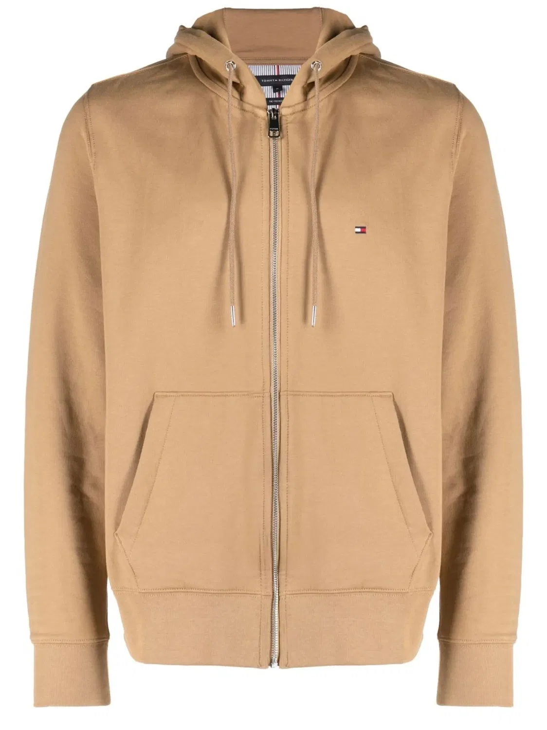 Tommy Hilfiger Худи 1985 на молнии коричневое