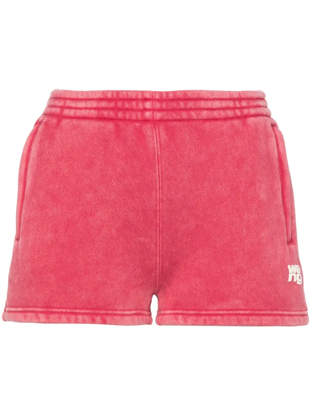 Шорты короткие Alexander Wang, розовый
