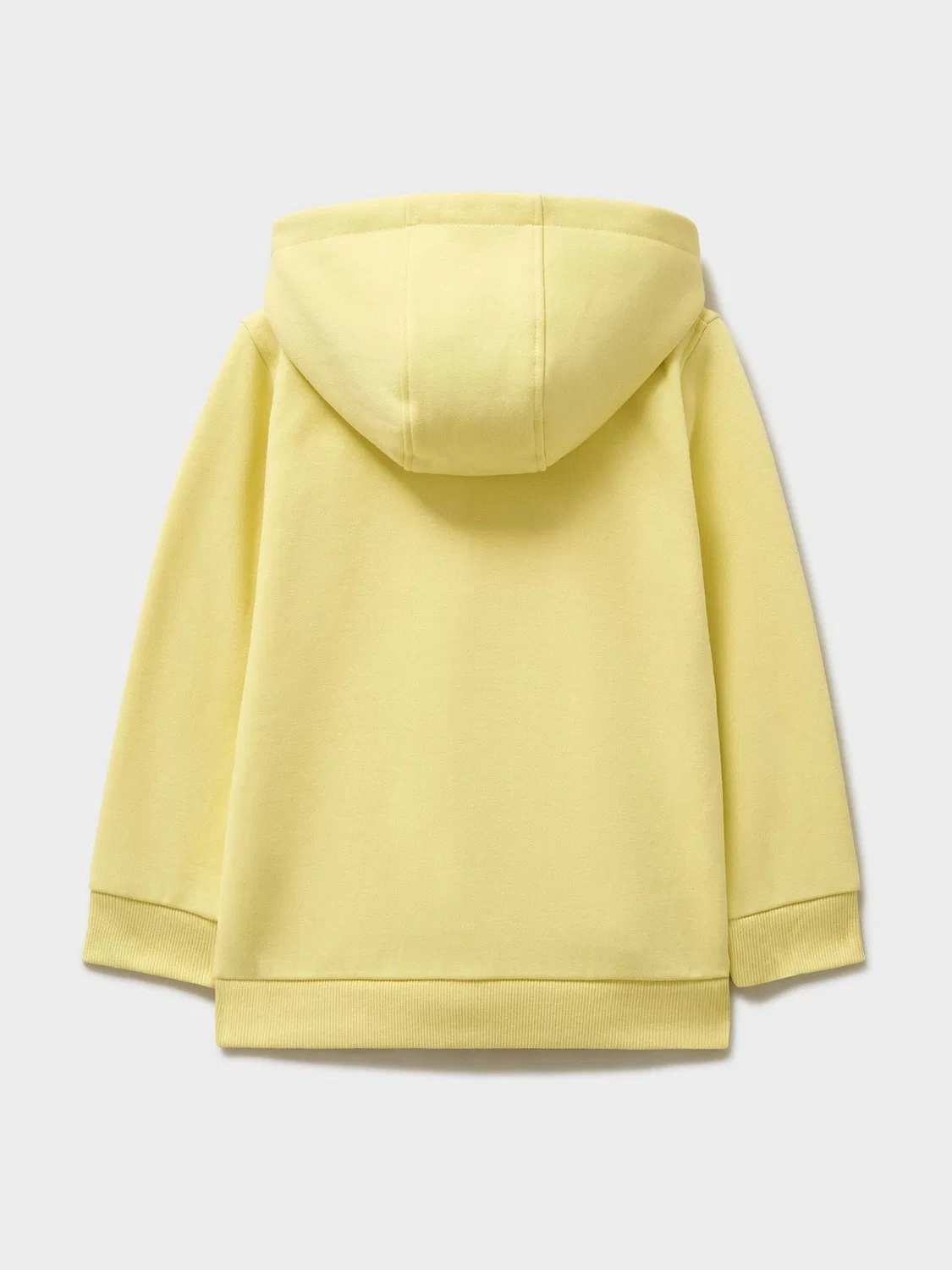 Худи на молнии с отделкой рюшами Crew Clothing, желтый — фото 2