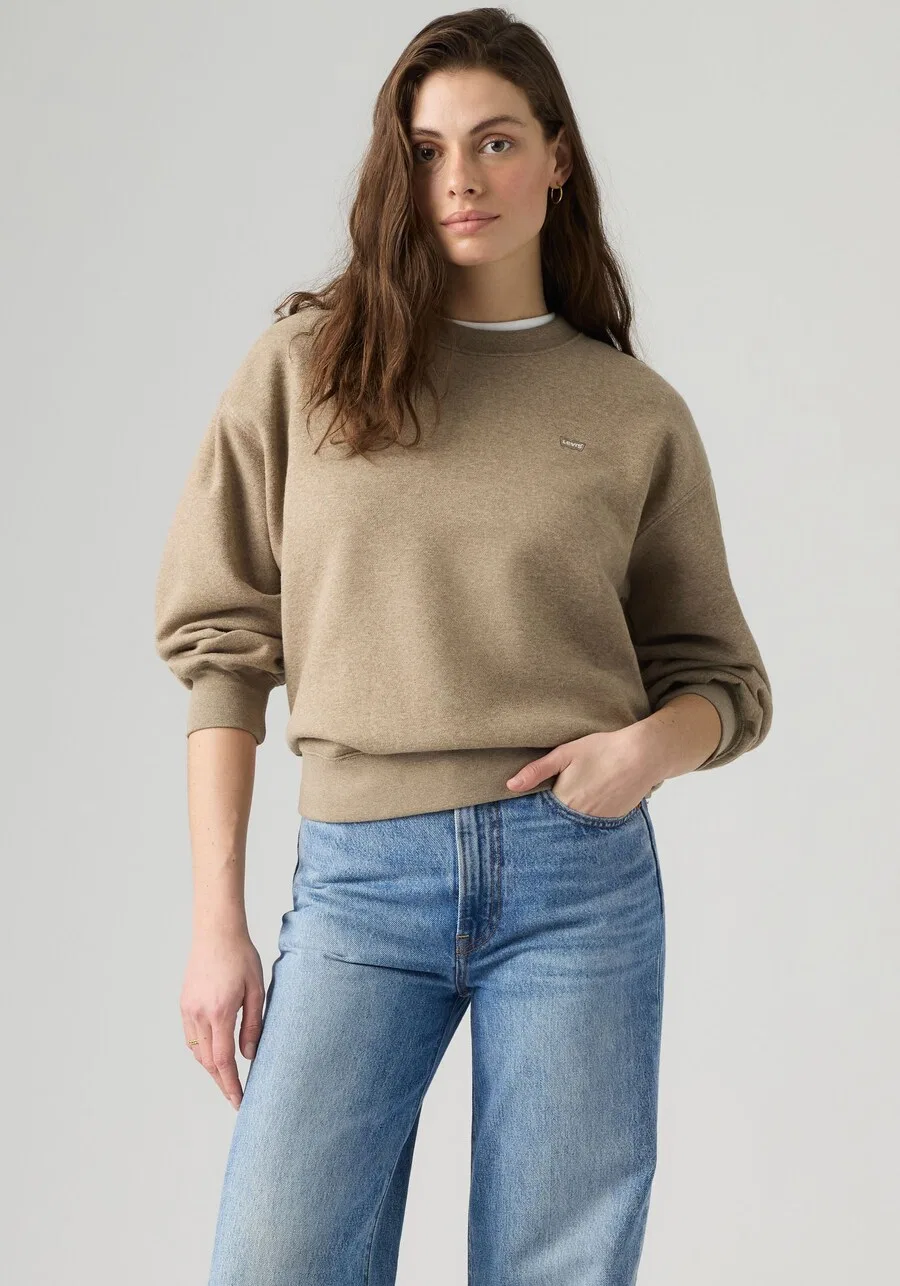 Толстовка LEVI'S темно-бежевого цвета — фото 2