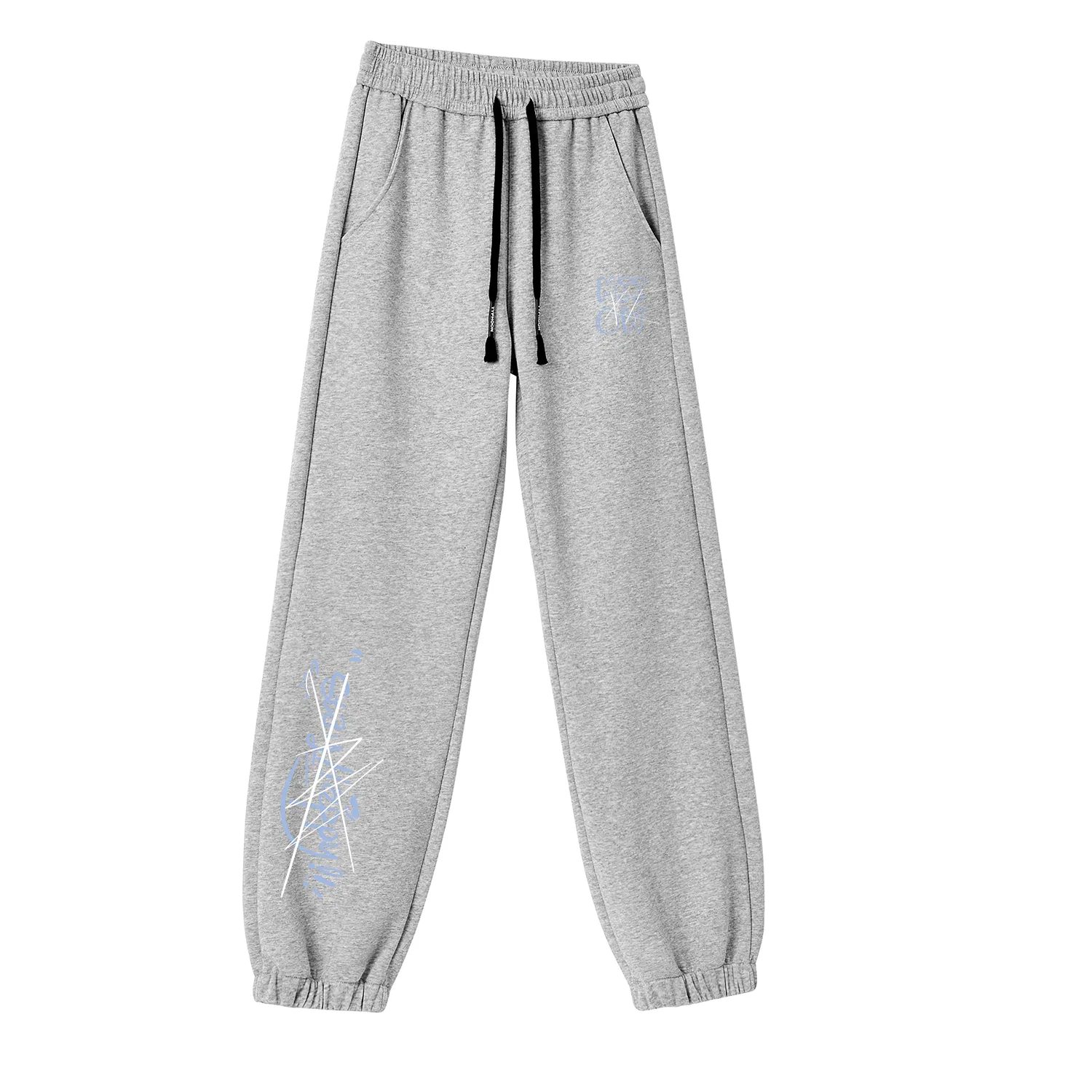 Детские повседневные брюки с манжетами, Casual Pants, MIIOW, Dark Gray — фото 4