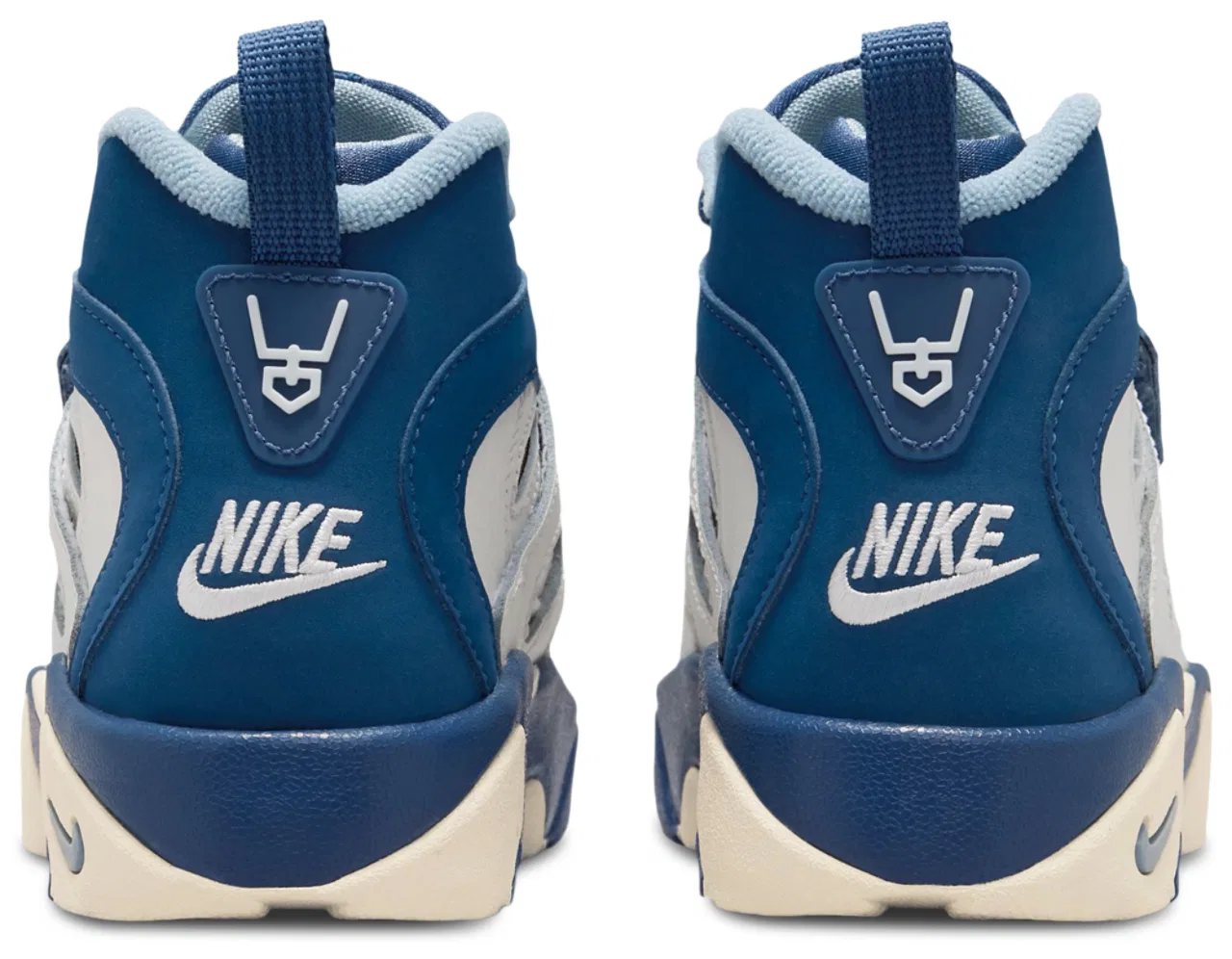 Кроссовки для мальчиков Air Diamond Turf II Nike, цвет Sail/Mystic Navy/Blue Grey — фото 3