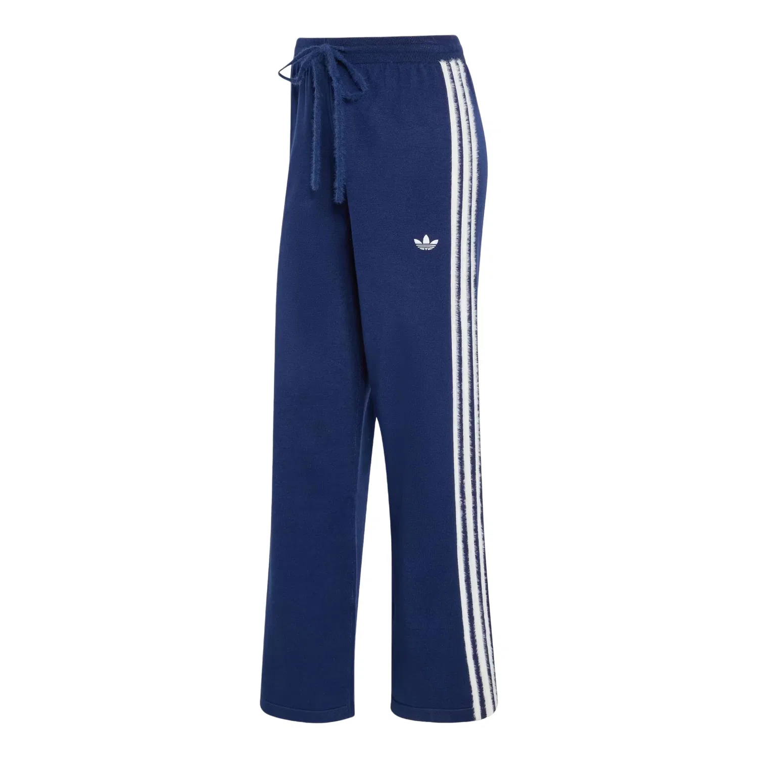 Женские брюки Knit Firebird Track Pants 'Dark Blue White' adidas, Dark Blue/White