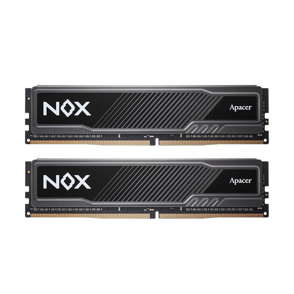 

Оперативная память Apacer NOX DDR4, 16 Гб (2 х 8 Гб), CL18, 3600 МГц, черный
