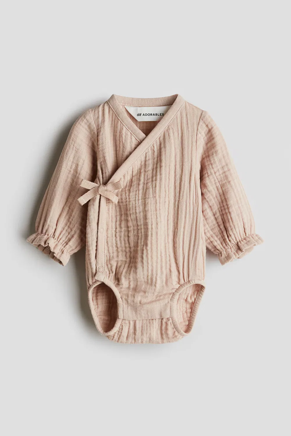 Комбинезон из хлопчатобумажной муслиновой ткани H&M, Beige