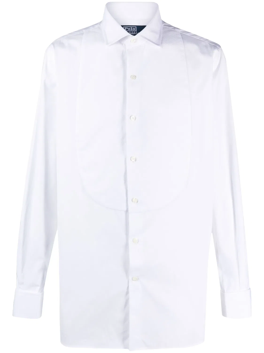 Polo Ralph Lauren Рубашка из хлопка с отложным воротником белая