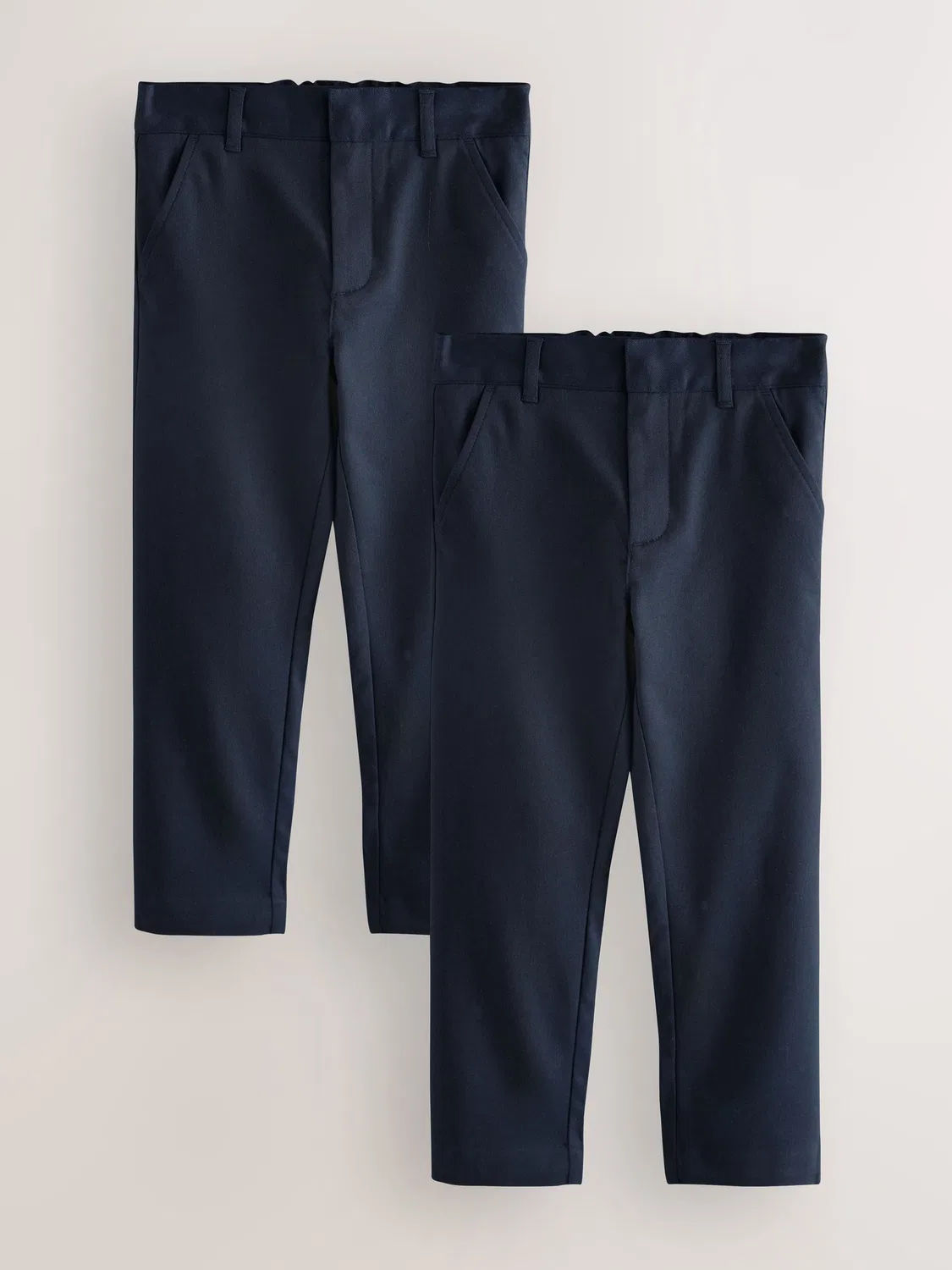 Брюки школьные, 2 шт., Regular Fit Clarks, синие