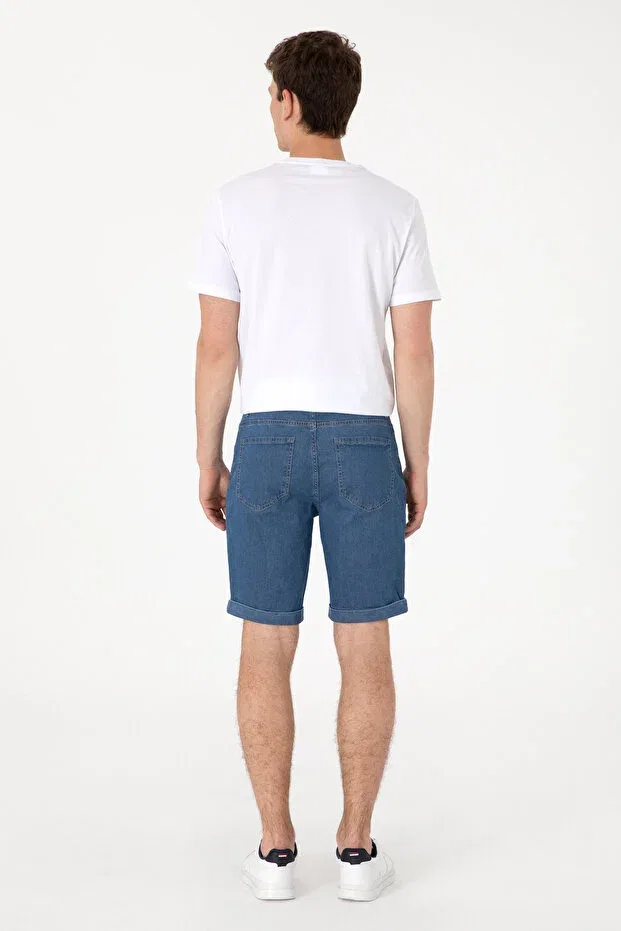 Мужские шорты с длиной миди U.S. Polo Assn., Blue — фото 4