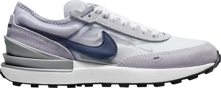 

Кроссовки Nike Waffle One GS 'Violet Frost Thunder Blue', фиолетовый