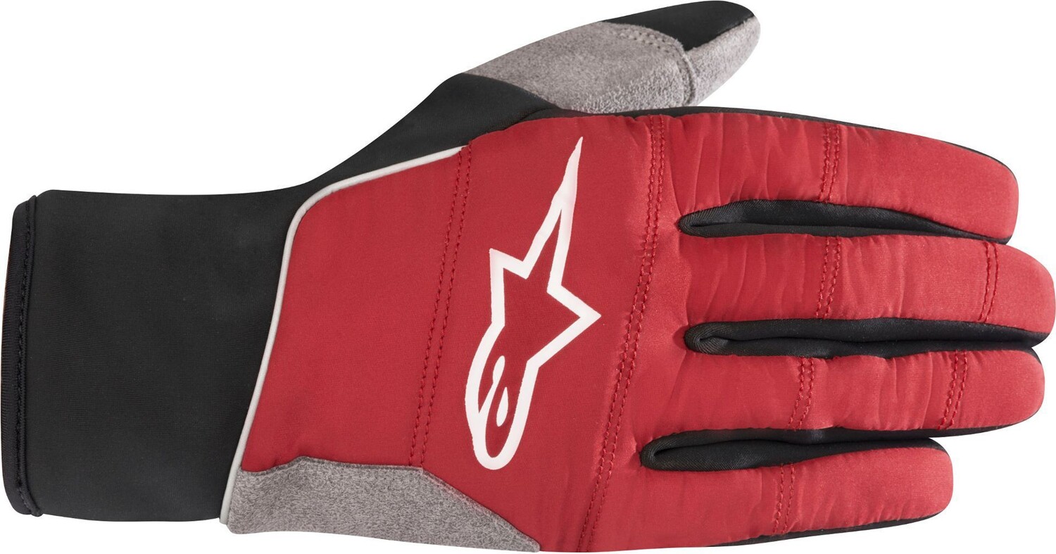 

Перчатки Alpinestars Cascade Warm Tech велосипедные, красно-черные
