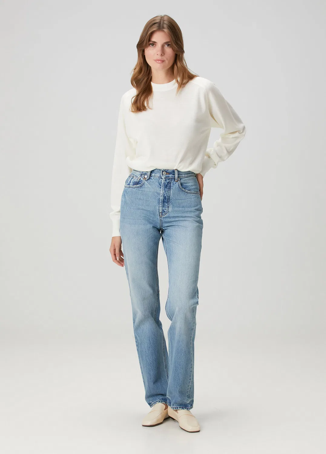 Трико Jacquemus, кремовый — фото 2