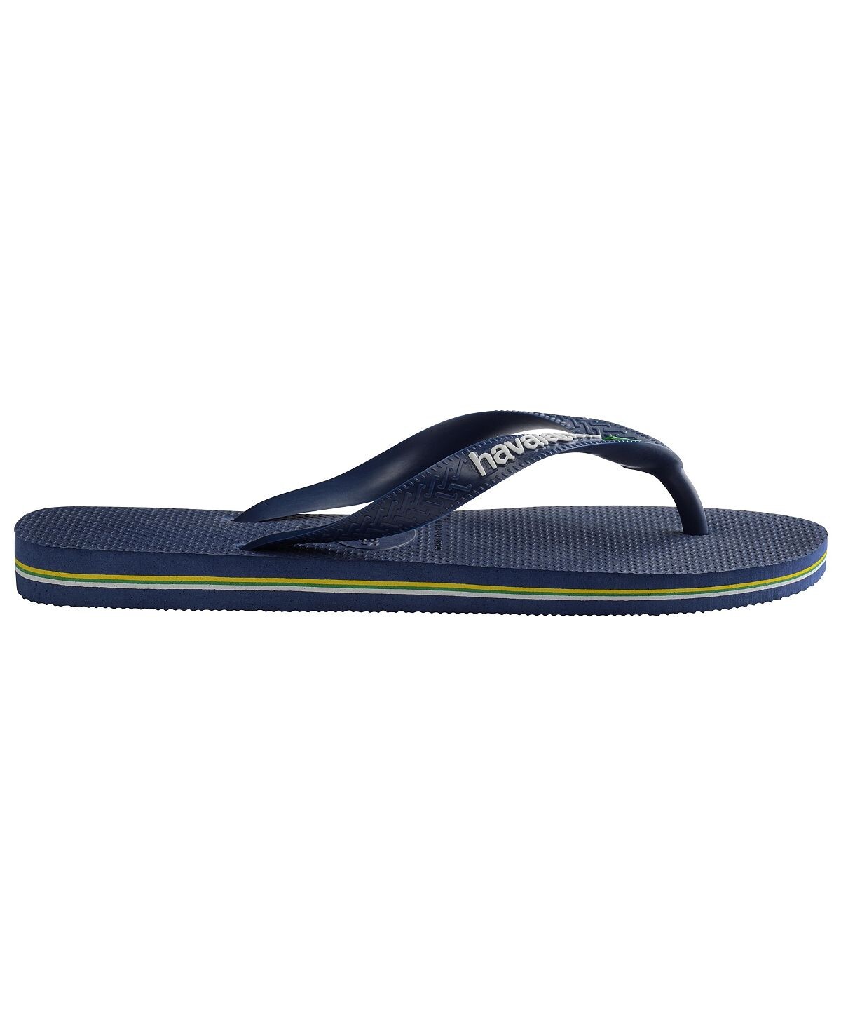 Мужские шлепанцы с логотипом brazil logo Havaianas, темно-синий — фото 3
