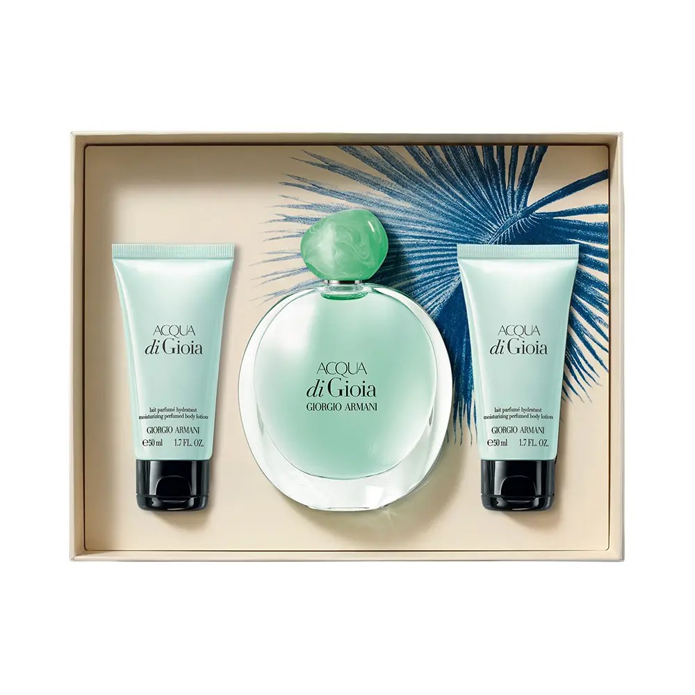 Парфюмерный набор Giorgio Armani Acqua Di Gioia, 100 мл + 50 мл + 50 мл