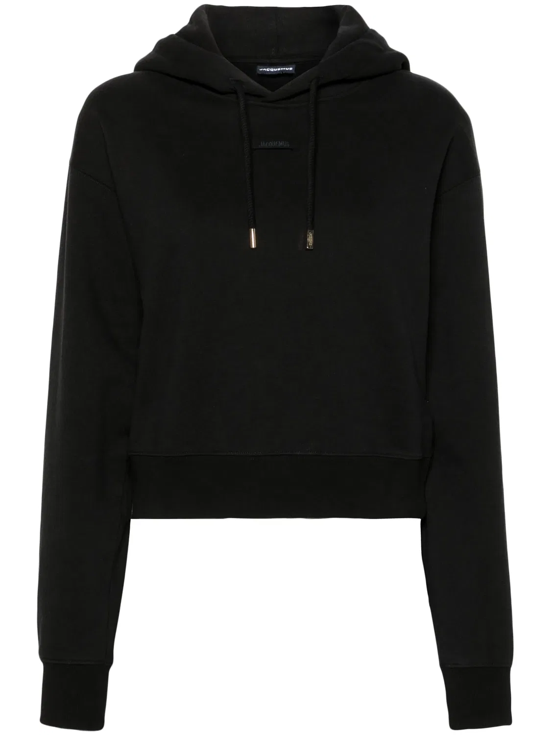 Jacquemus Худи Le Hoodie Gros Grain Черный хлопок