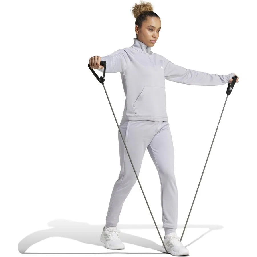 Женские спортивные штаны adidas W GG TAP P, Серый — фото 3