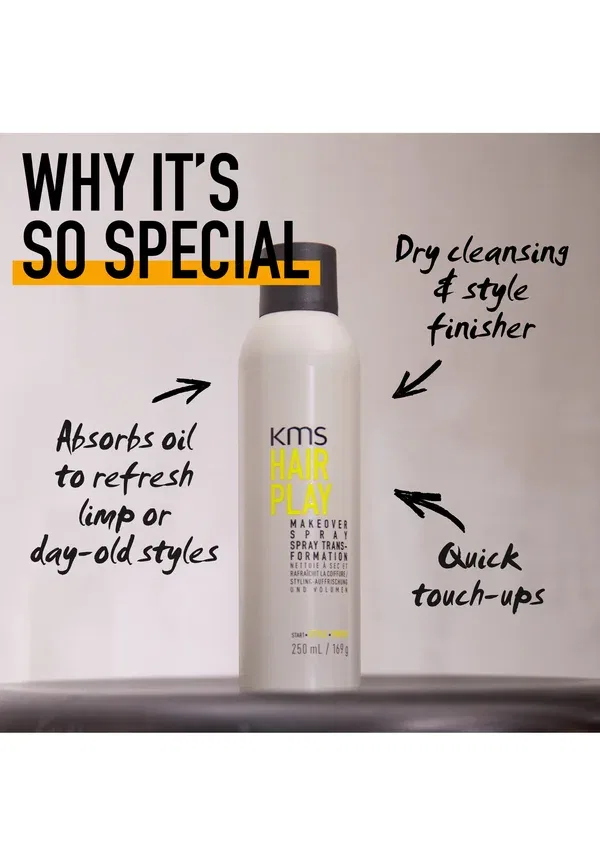 Лак для волос Hairplay Makeover Spray 190 мл Kms — фото 3