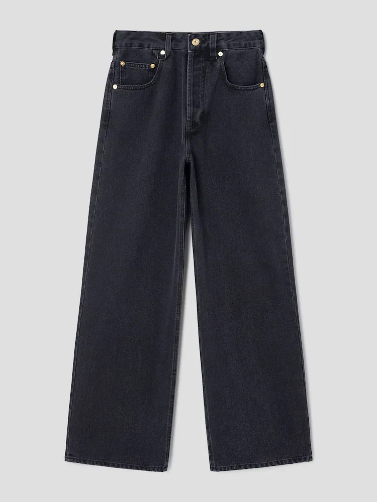 Джинсы широкие Le De-Nîmes Large JACQUEMUS, Black
