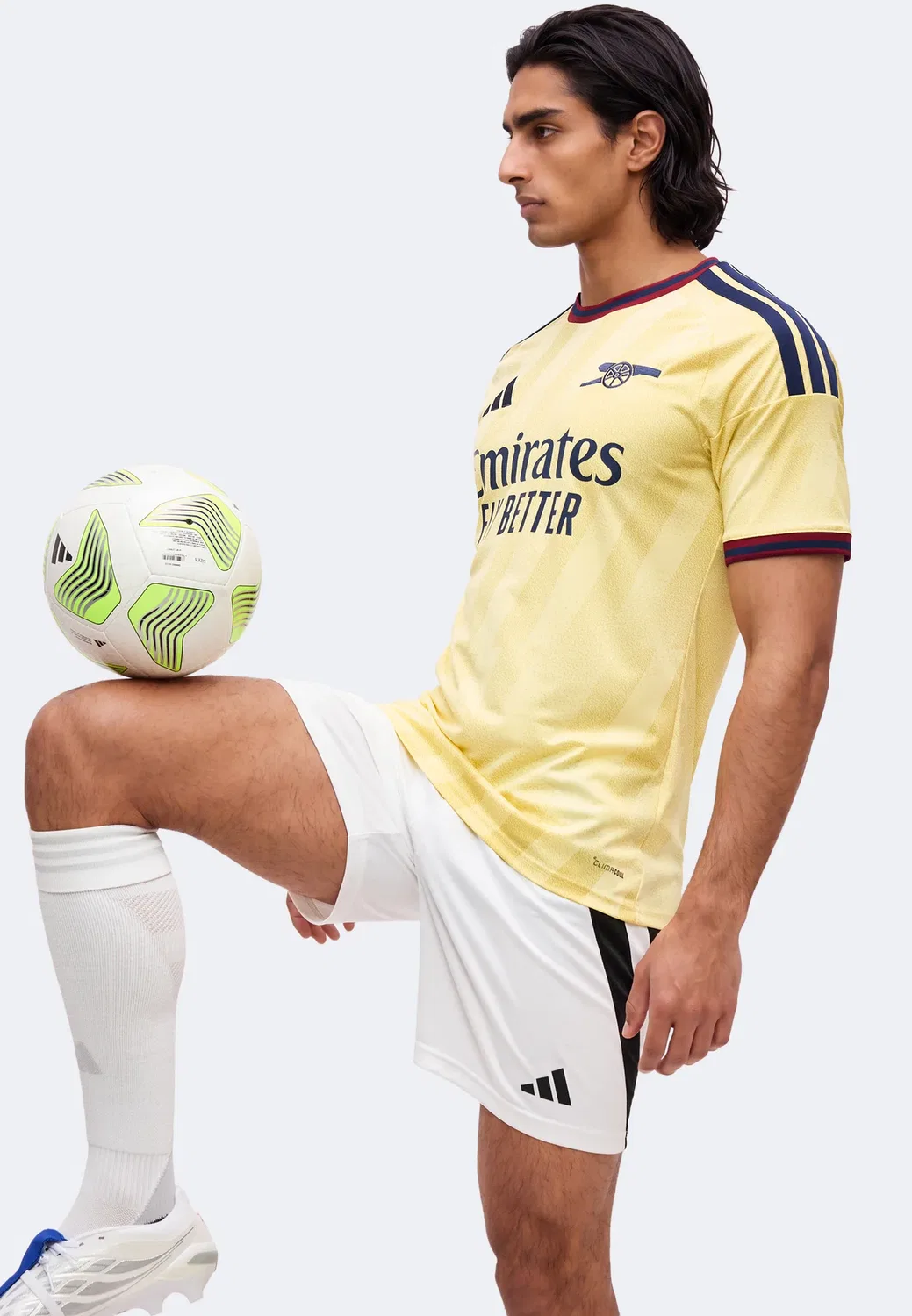 Третья футболка «Арсенала» сезона 26/27 - клубная форма Adidas Performance, Almost Yellow — фото 4