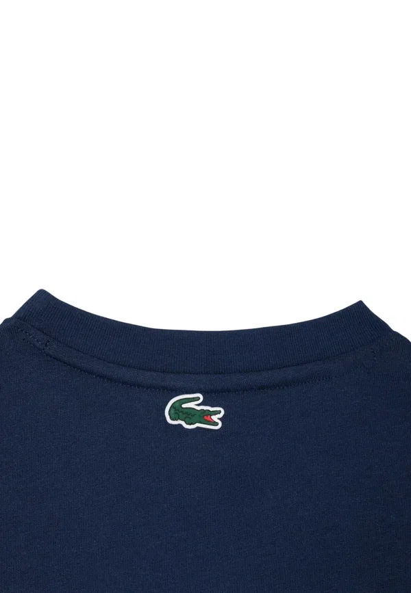 Футболка с ультрасухим принтом Lacoste, синий — фото 4