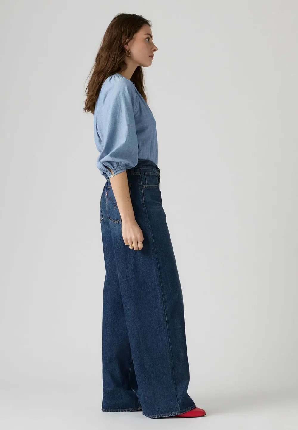 Middy wide leg - wide leg Levi'S, Midnight Charm — фото 4
