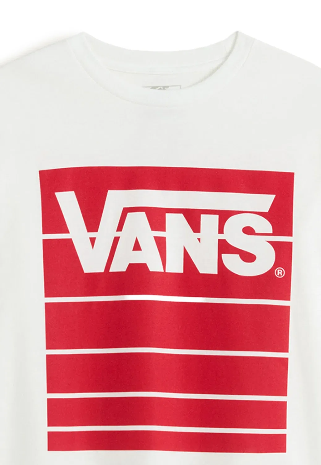 Быстрая езда по пересеченной местности. - футболка с длинными рукавами Vans, White — фото 3