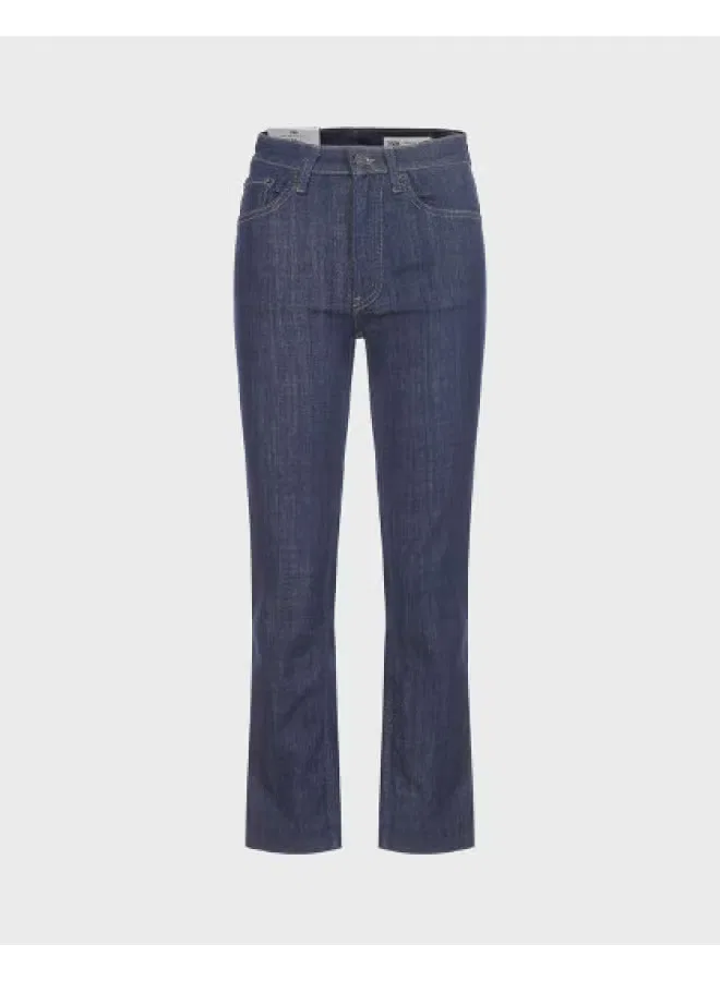 Джинсы состаренный эффект хлопковые Zara, синий
