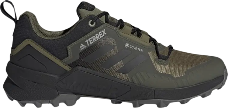 

Кроссовки Adidas Terrex Swift R3 GTX 'Focus Olive', зеленый