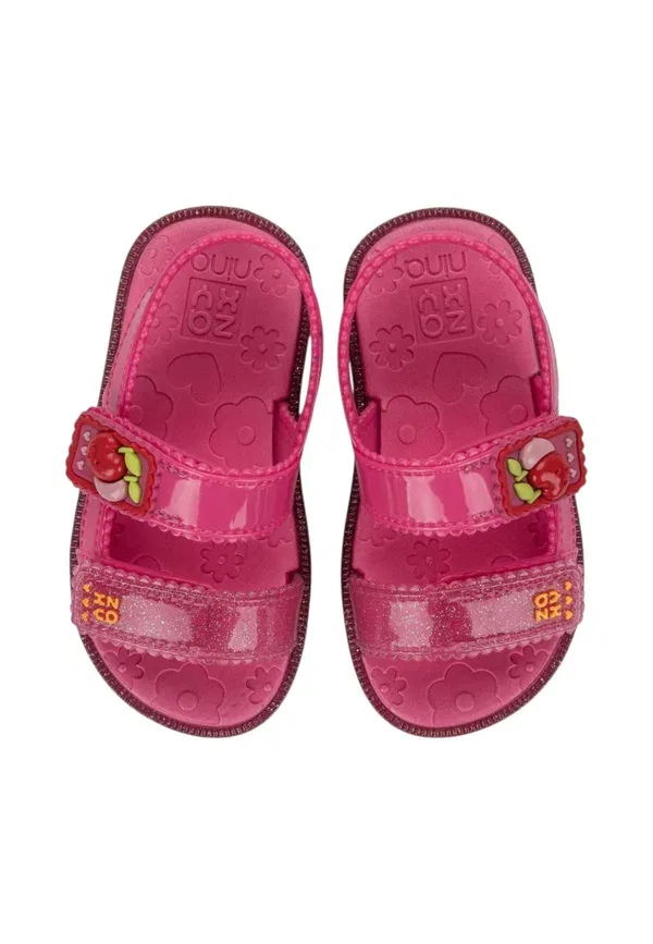 Сандалии с цветочной аппликацией Nina baby col bk991 Zaxy, Pink, розовый — фото 3