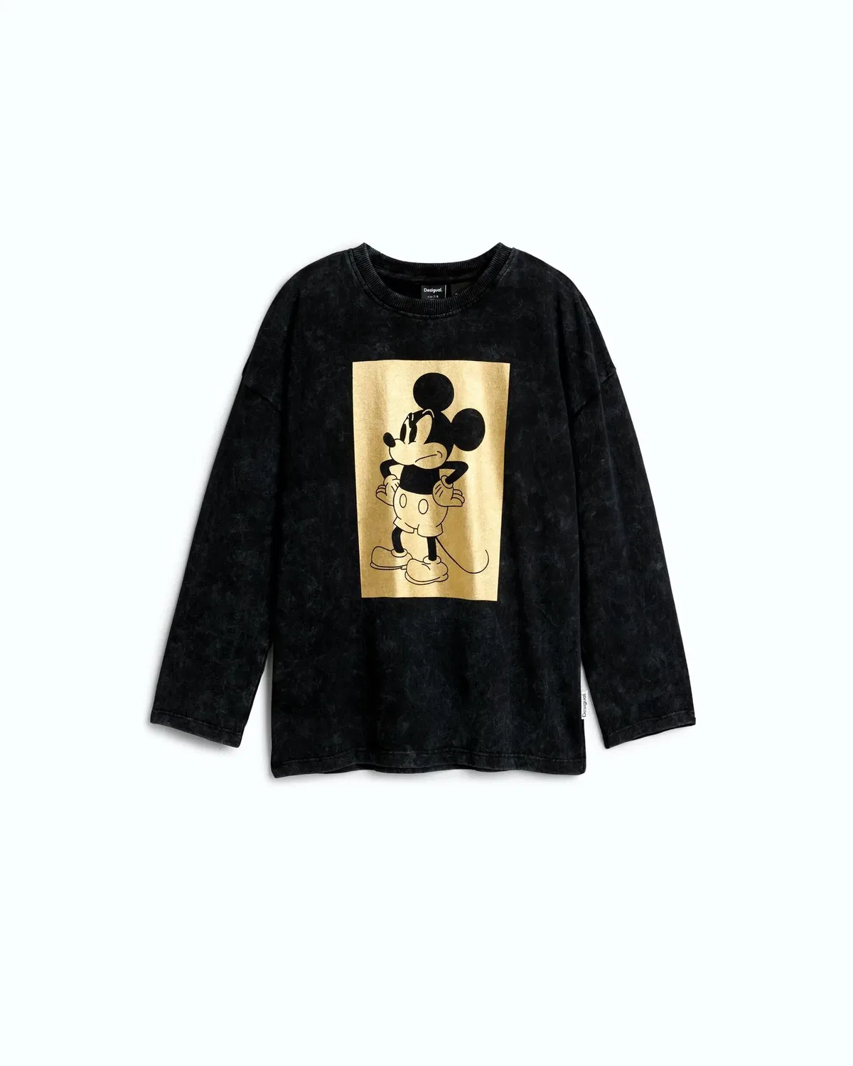 Детская футболка для мальчиков с длинным рукавом Mickey Mouse Desigual, Negro