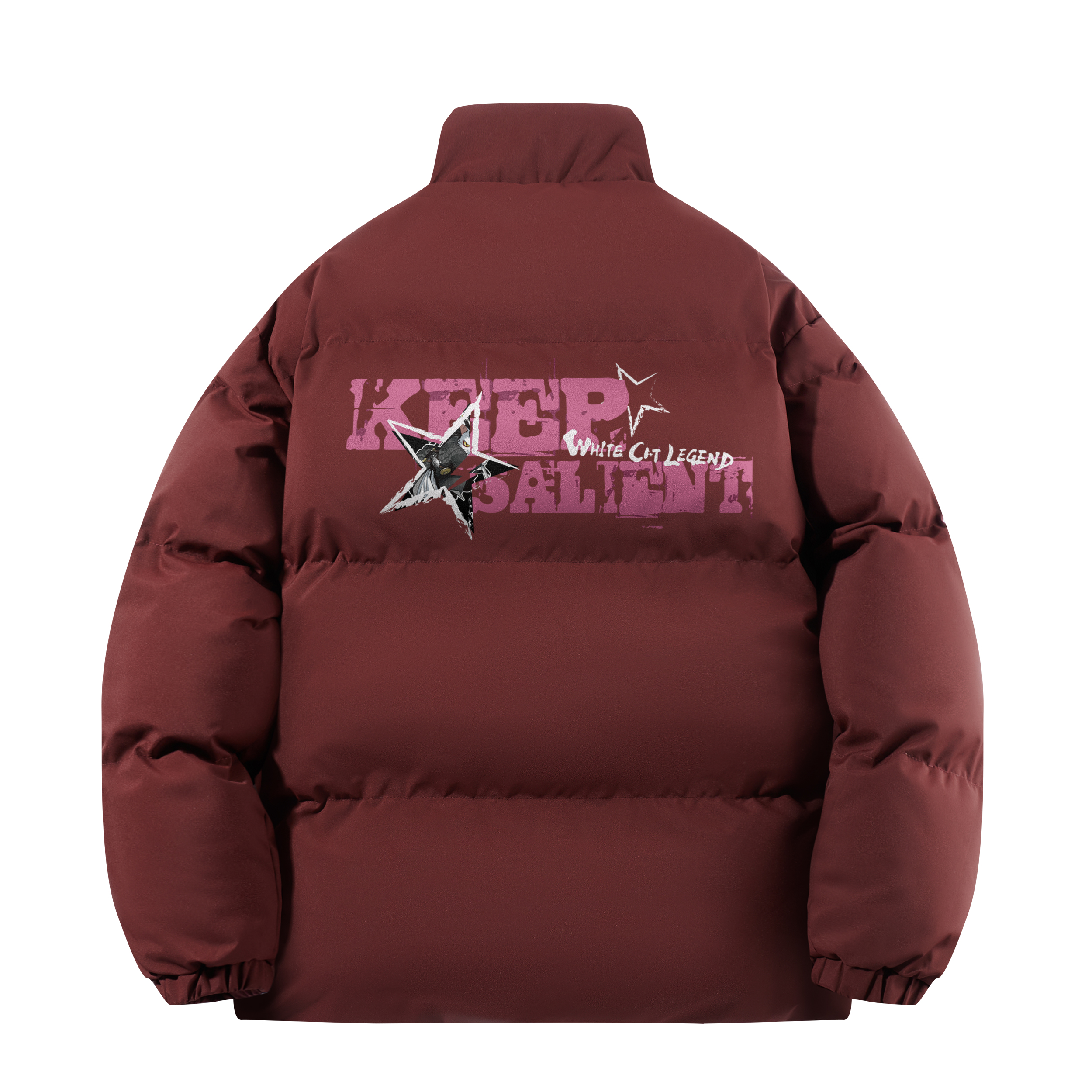 

KS Пуховик DALISIRIZHI LIANMINGKUAN унисекс, Maroon