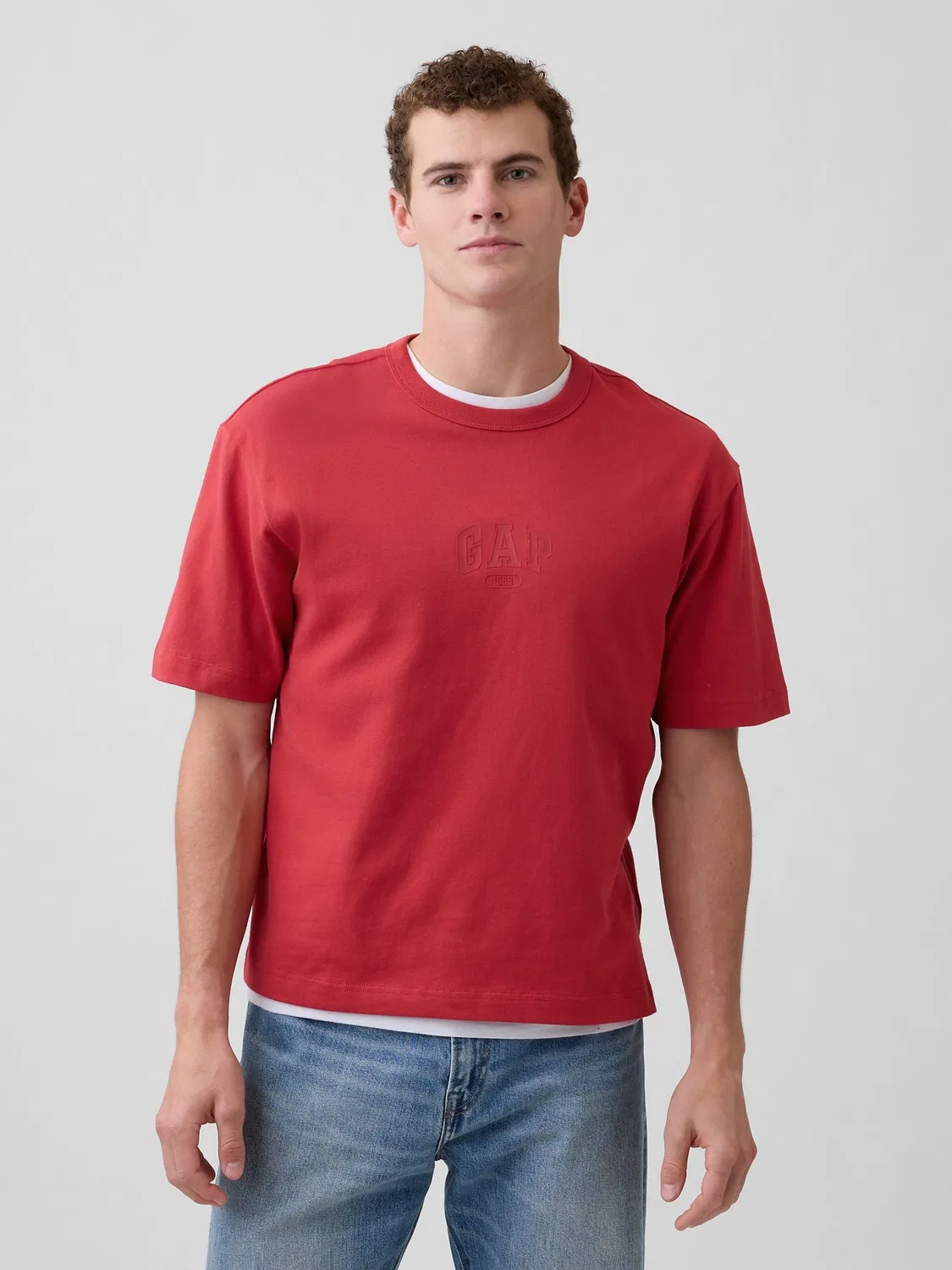 Футболка Gap Heavyweight 1969 Red