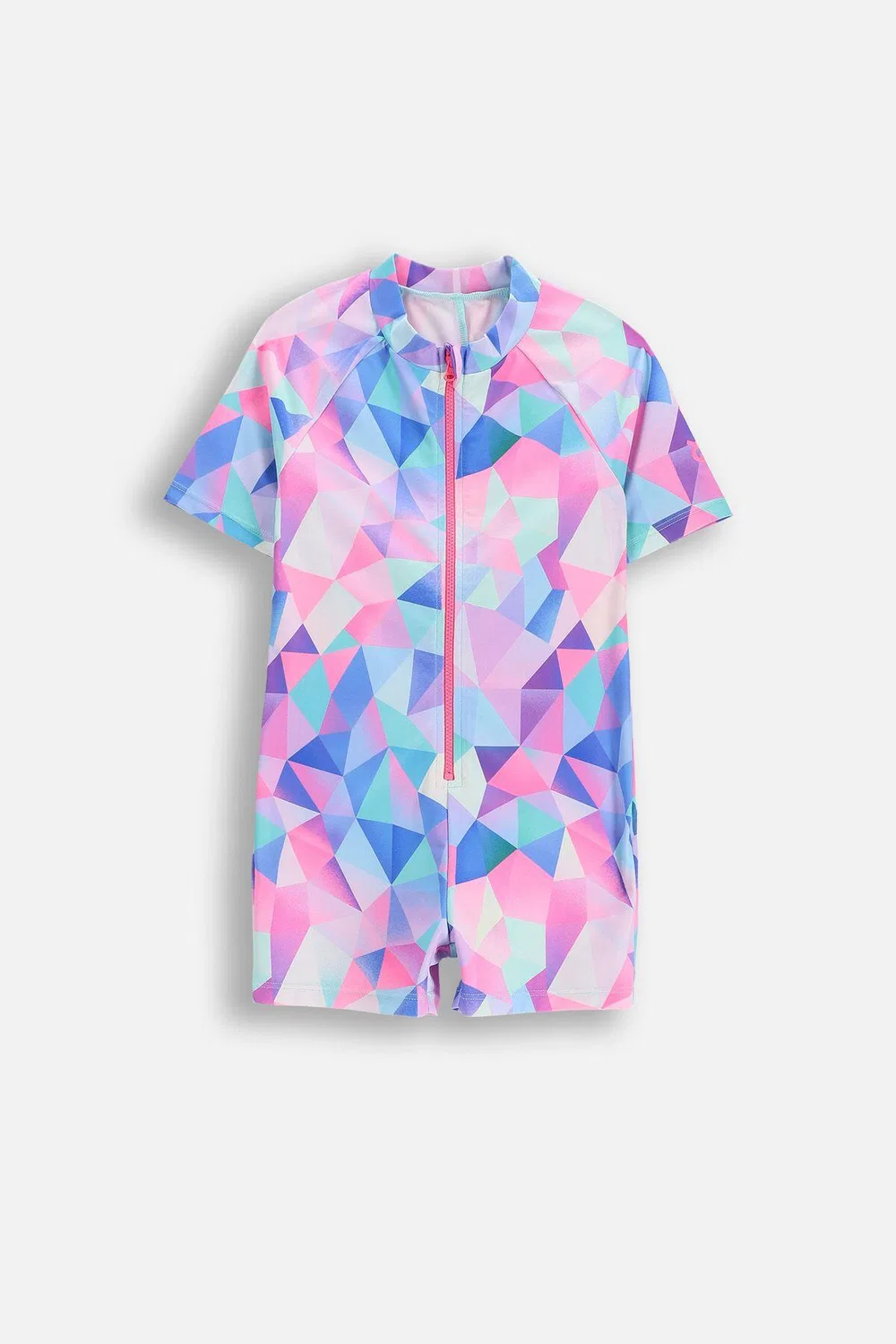 Детский цельный купальник с UV-защитой Madchen Badeanzung Overall mit UV- Schutz WL6 Lemon Explore, Bunt