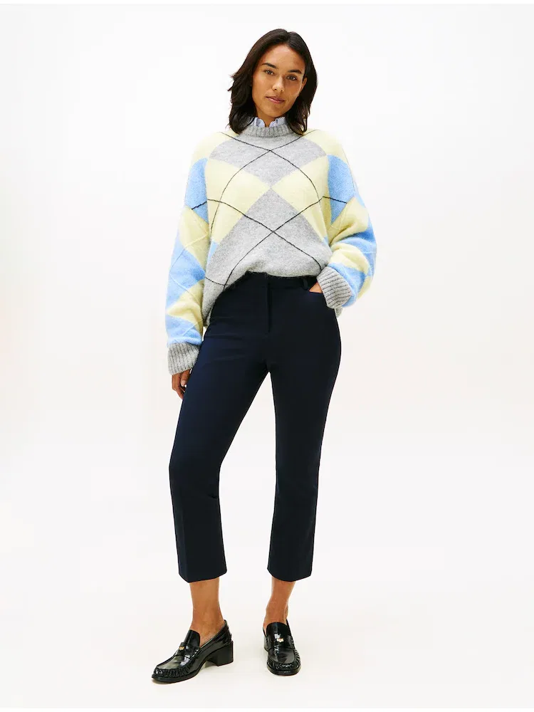 Брюки прямого кроя Kick Flare TOMMY HILFIGER, Navy