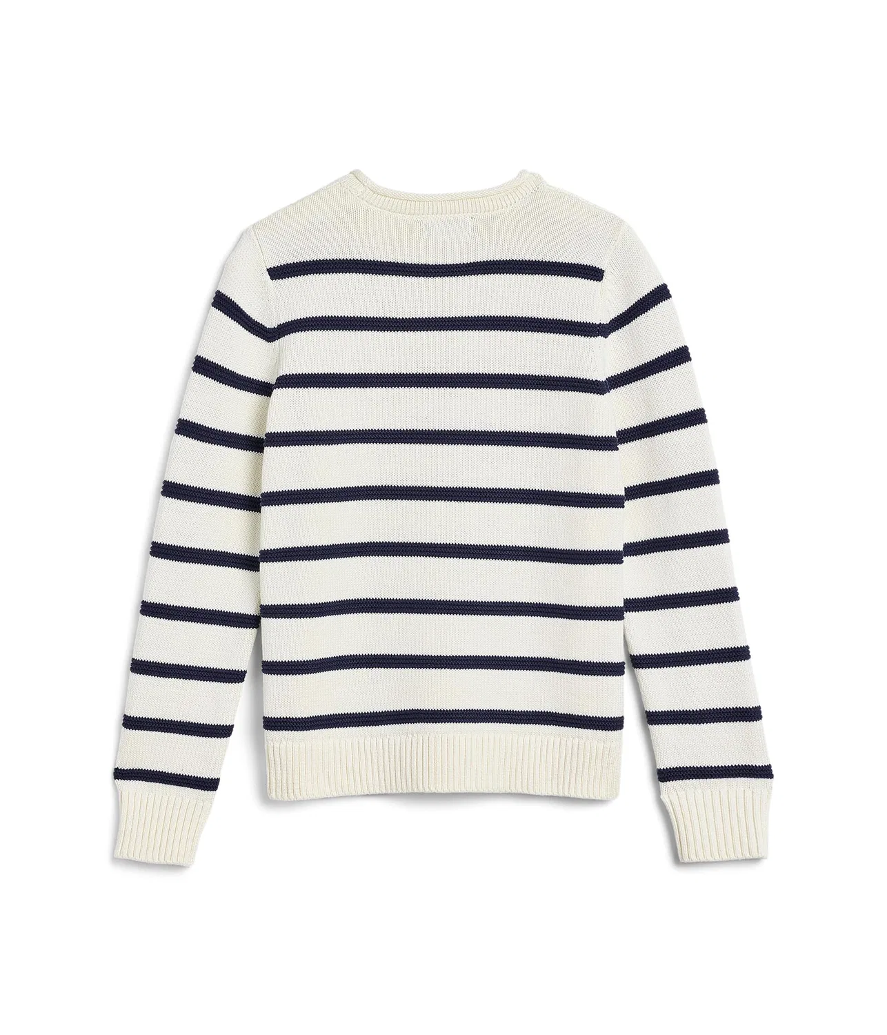 Свитер с высоким воротником (для малышей/детей постарше) Vineyard Vines Kids, Marshmallow/Navy — фото 2