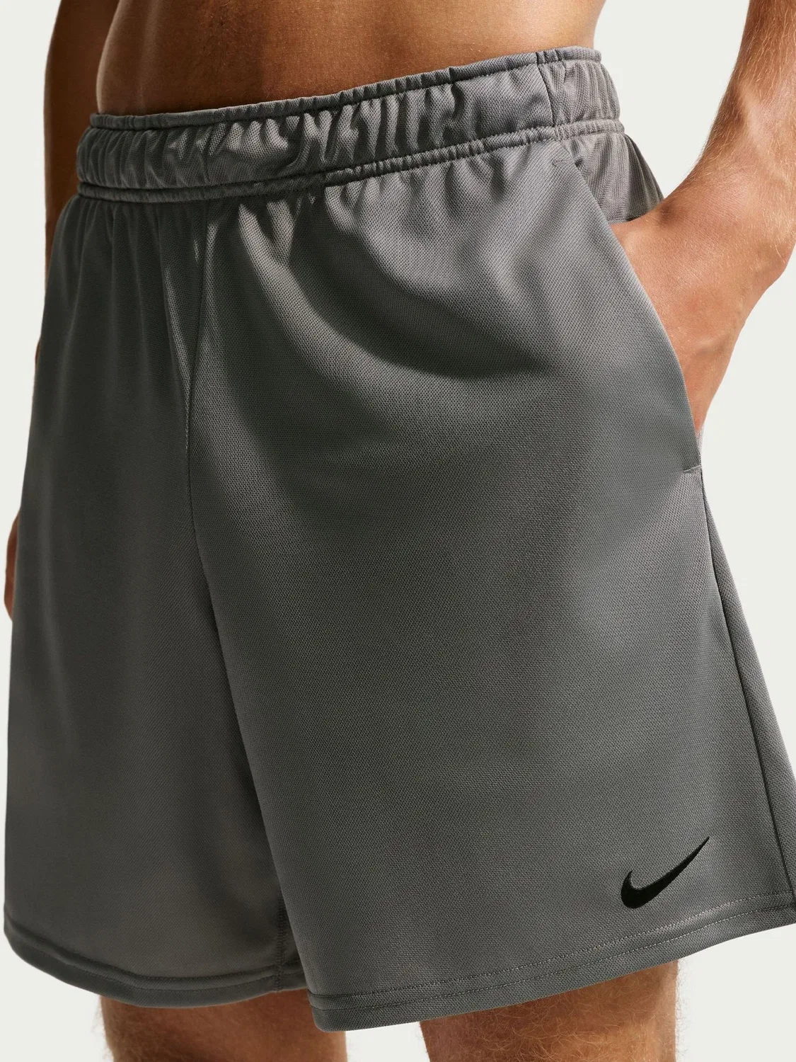 Шорты тренировочные Nike Dri-FIT Flex Totality, дымчато-серый — фото 4