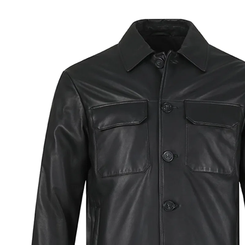 Мужские куртки Black EMPORIO ARMANI — фото 4