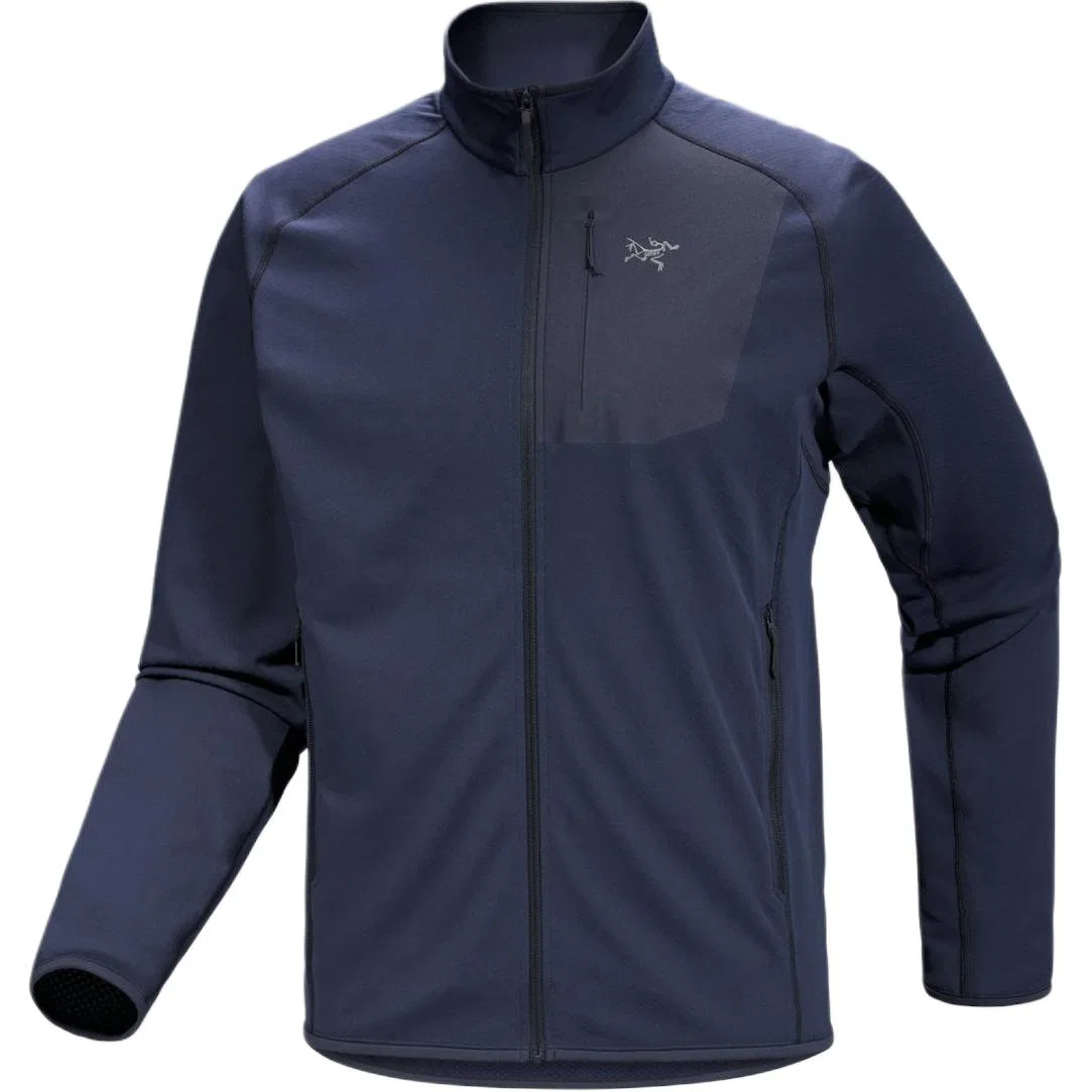Мужская флисовая куртка Delta Jacket Arcteryx, Black Sapphire