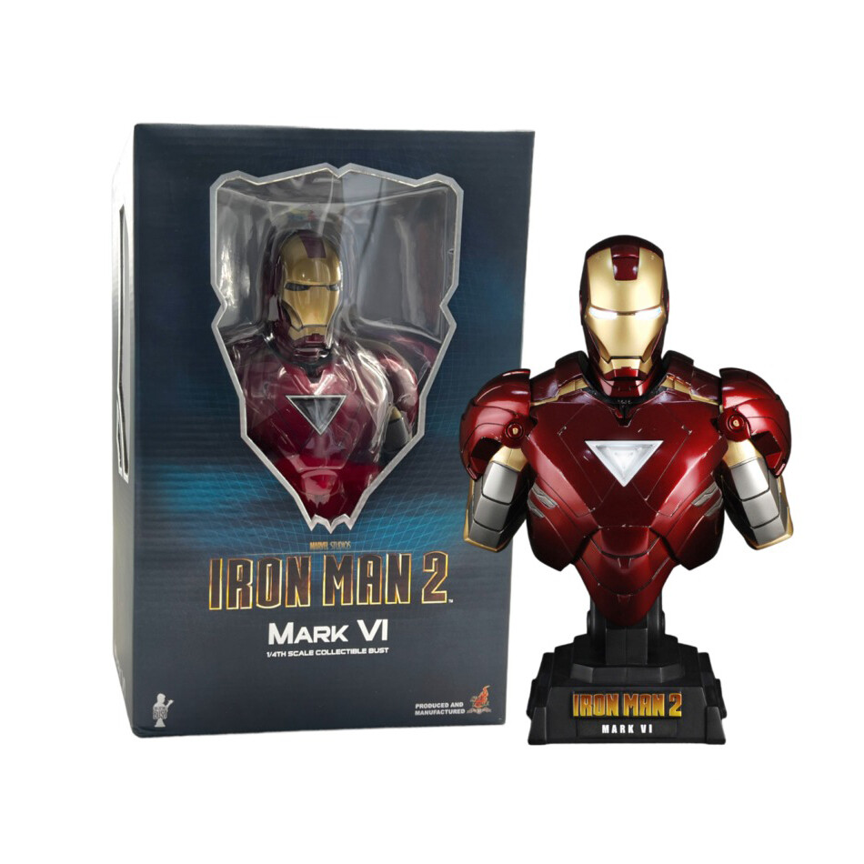 

Коллекционный бюст Hot Toys Iron Man 2, Mark VI 1/4th Scale HTB08, 23 см