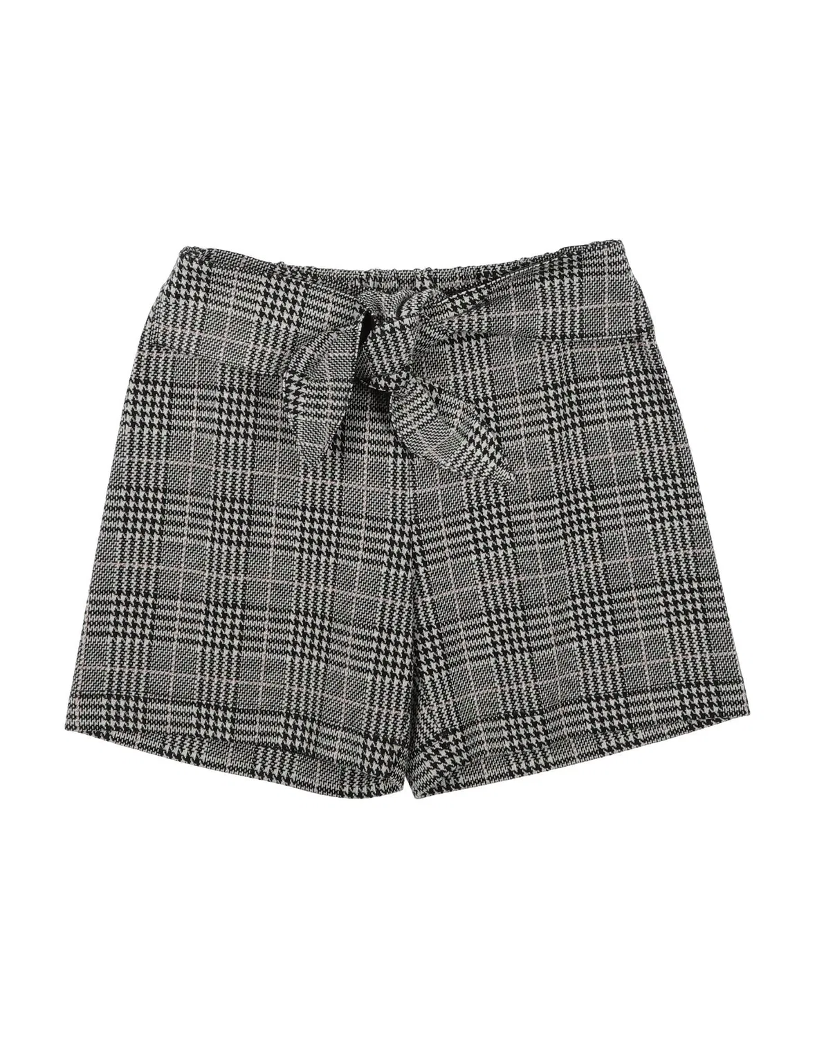 Подростковые шорты с принтом Glen Plaid Pinko Up, белый
