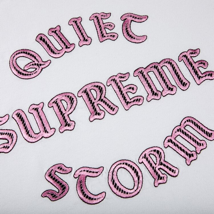 Футболка Supreme Quiet Storm Short-Sleeve Top 'White', белый — фото 3
