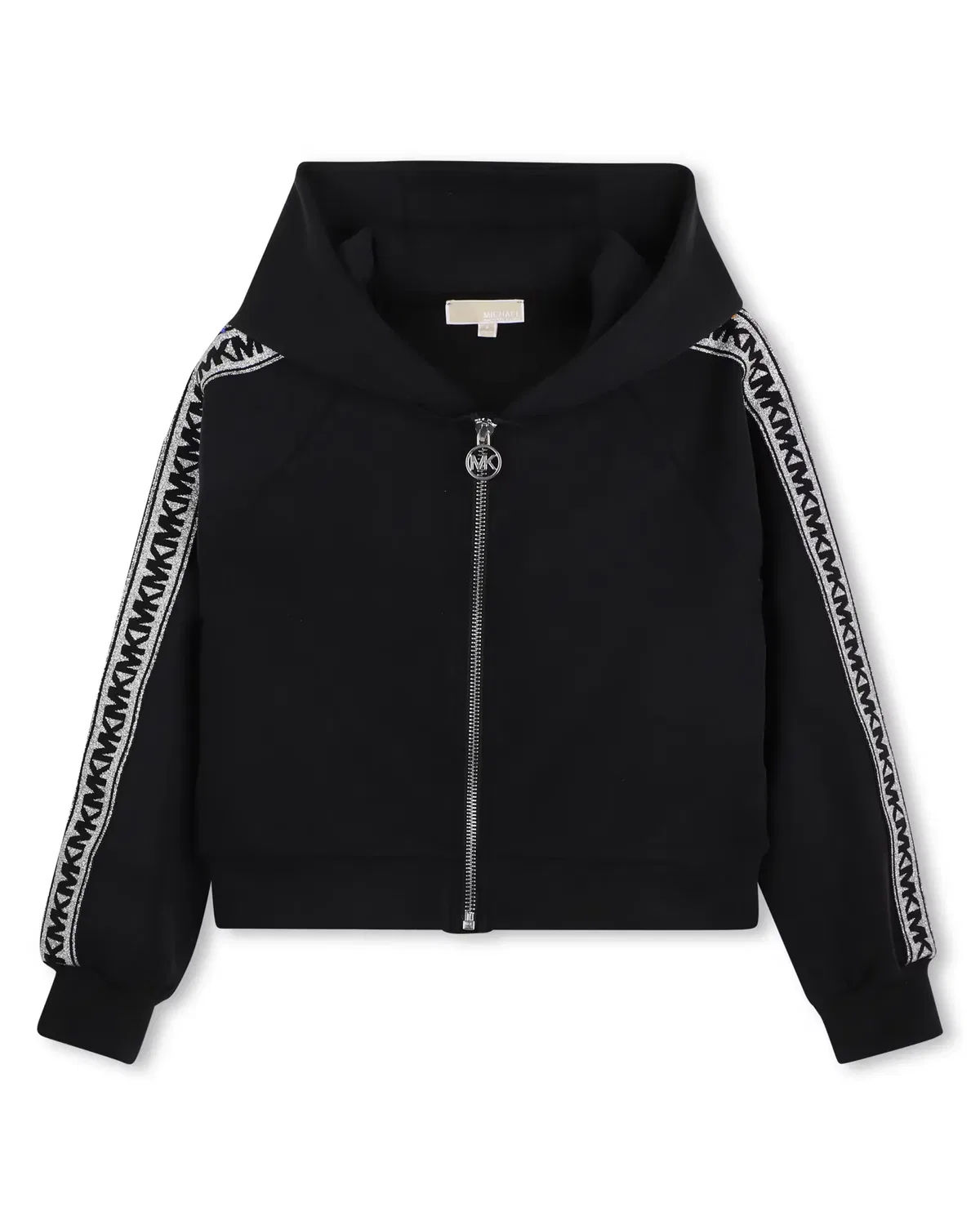 Детская худи для девочек с принтом Michael Kors, Negro