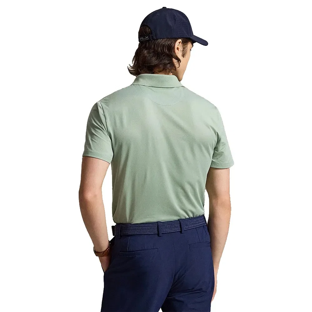 Мужское поло с коротким рукавом Polo ralph lauren, Green — фото 2