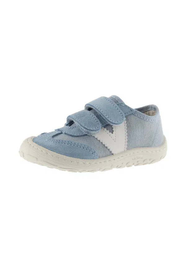 Ботинки с текстильным верхом Bosco barefoot low Victoria Shoes, azul, синий — фото 2
