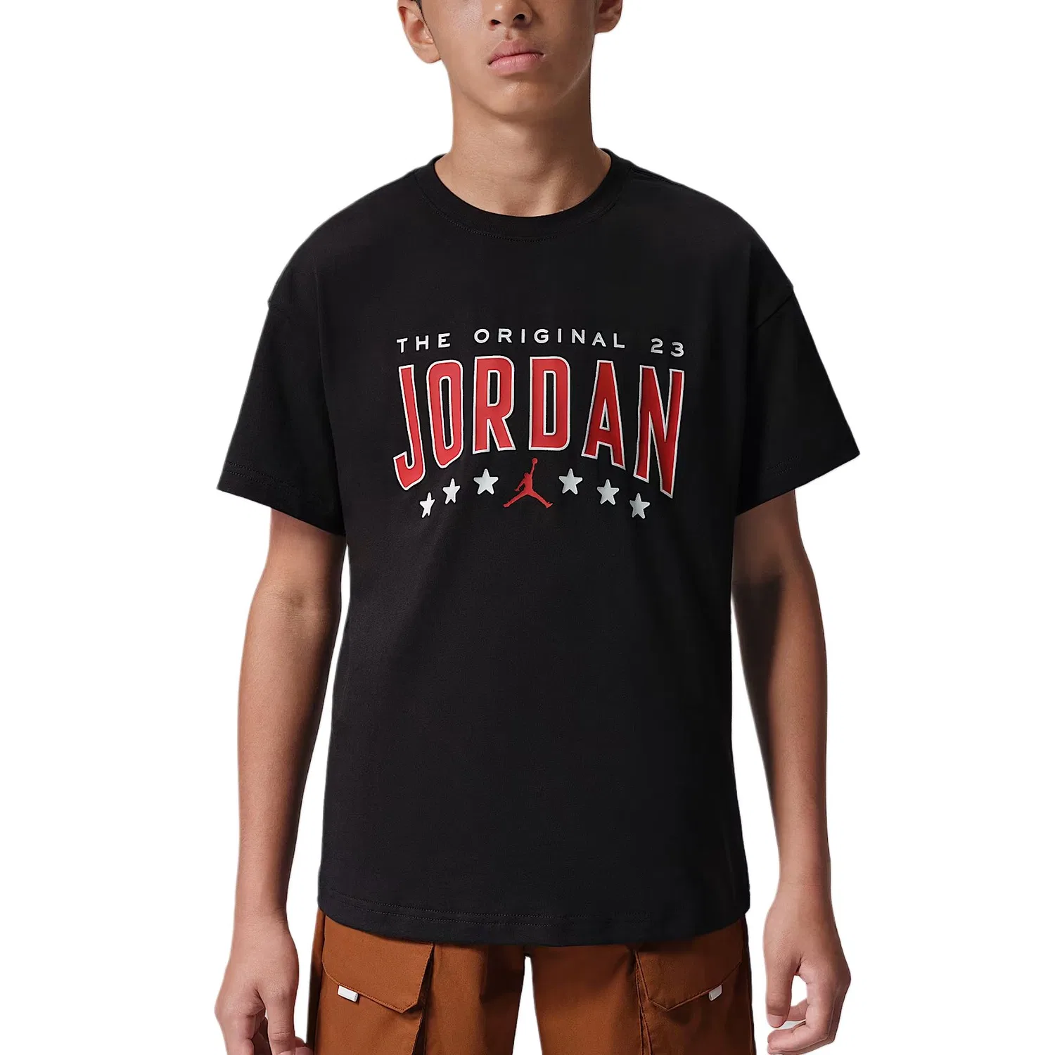 Футболка для детей с круглым вырезом Jordan, Black