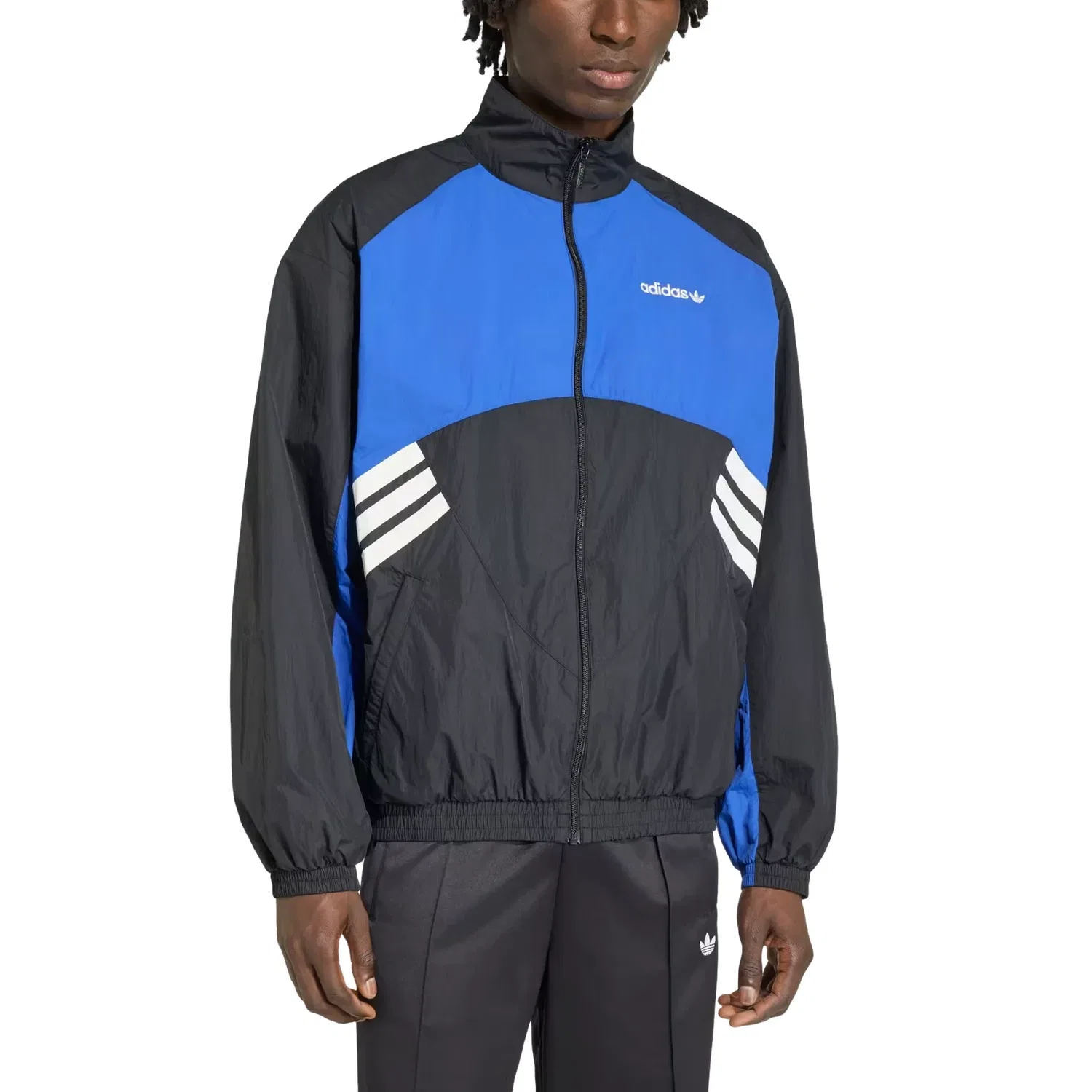 Мужская куртка с принтом Munich 93 Track Jacket Adidas, черный — фото 2