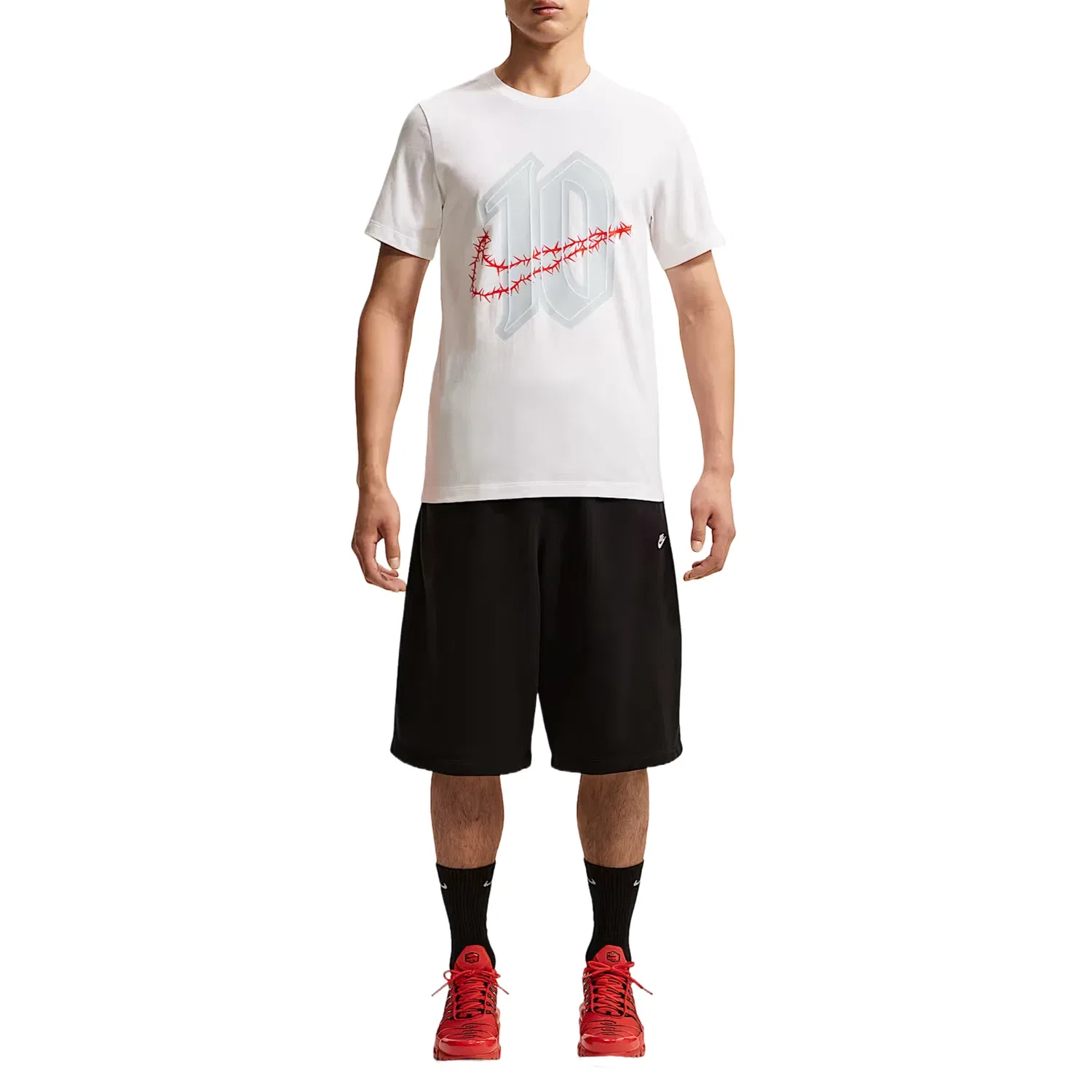 Мужская футболка с коротким рукавом Nike Sportswear, белый — фото 2