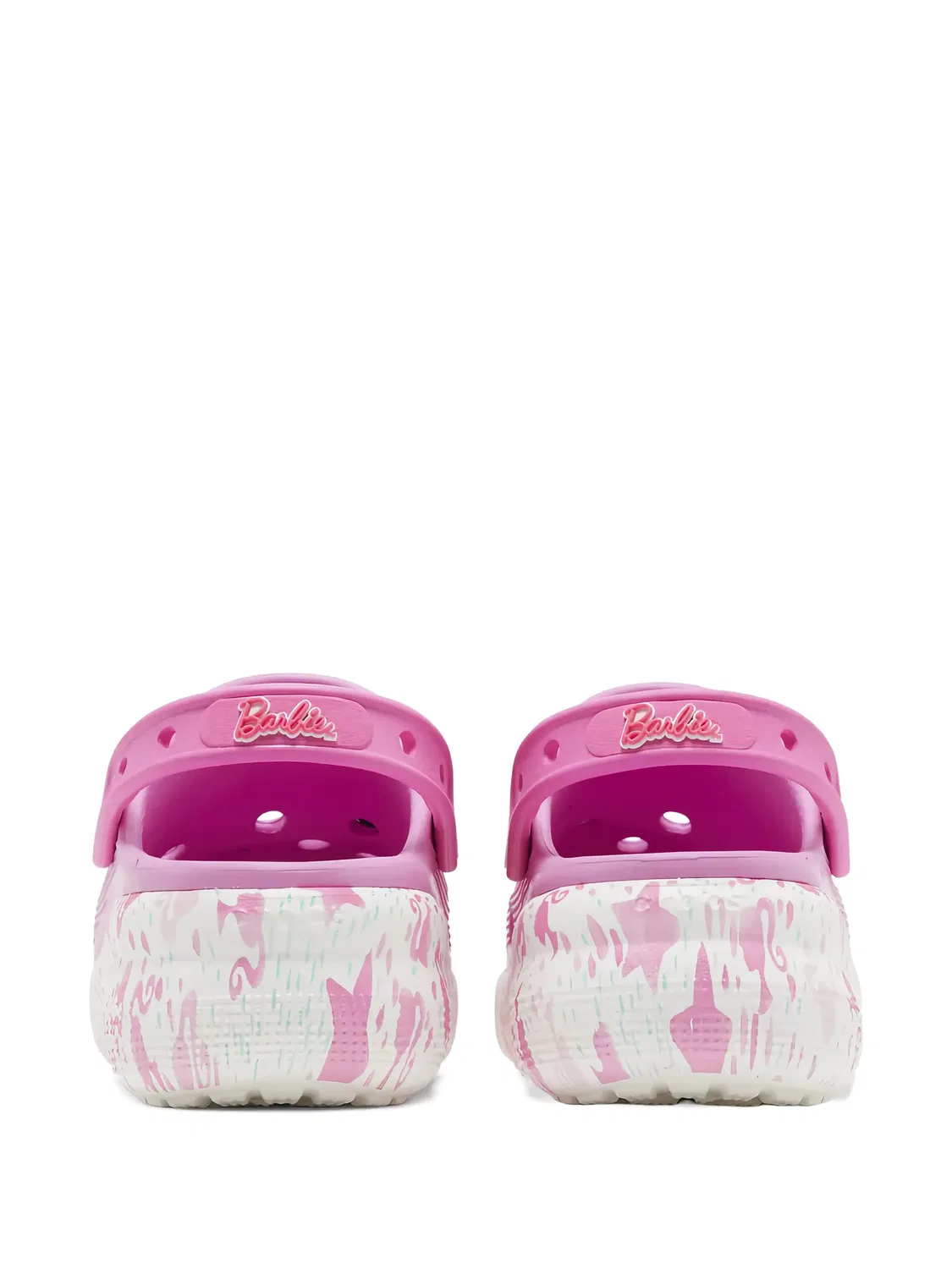 Crocs Сабо Barbie Cutie Crush розовый — фото 2