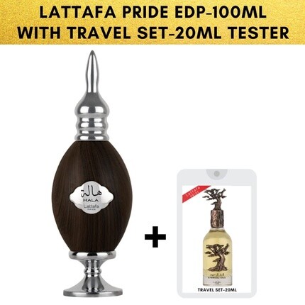 Lattafa Perfumes Hala Edp - Eau De Parfum 100 мл 3,4 унции с новым вечным опытом уда — фото 2